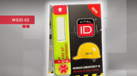 Vital ID Emergency ID Data Window ICE Tag - WSID02